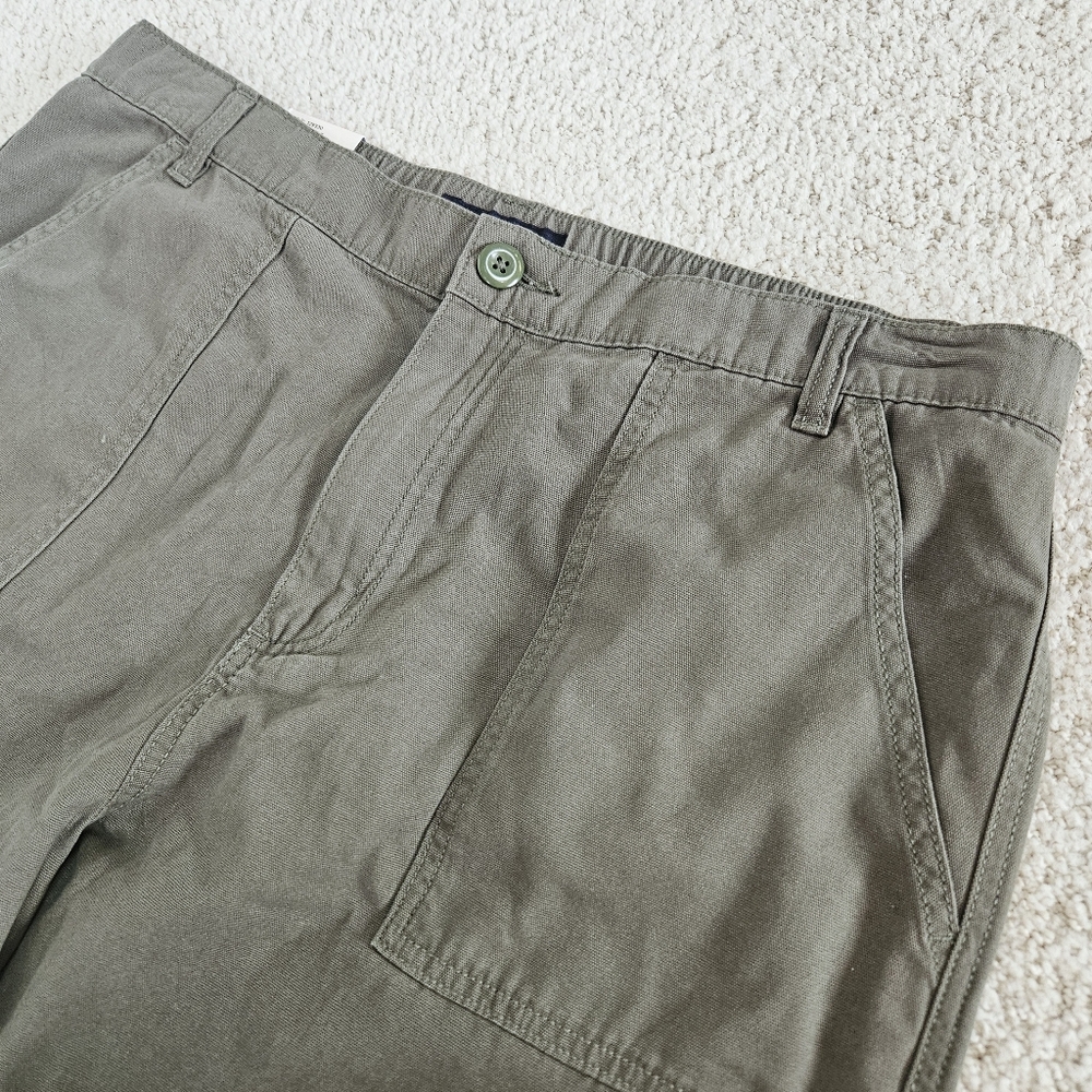 Aeropostale Cargo Pants Womens XL Green Utility Baggy Loose Y2K Relaxed Grunge - Picture 2 of 10